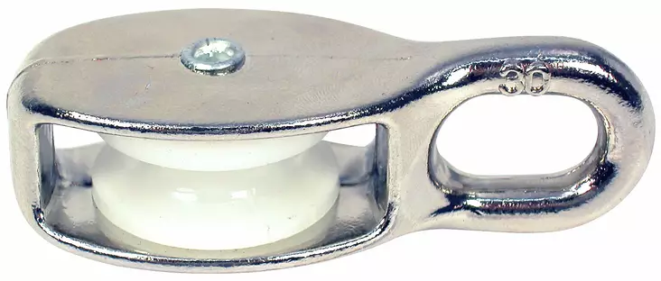 PYLPYRÄ 30MM KROMI/NYLON - Sidontaliinat ja ketjut - TT030 - 1