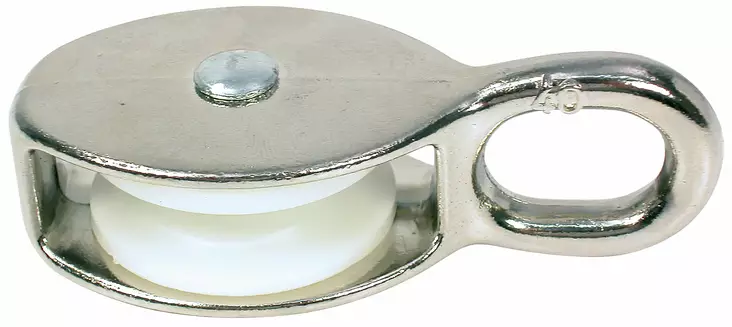 PYLPYRÄ 40MM KROMI/NYLON - Sidontaliinat ja ketjut - TT040 - 1