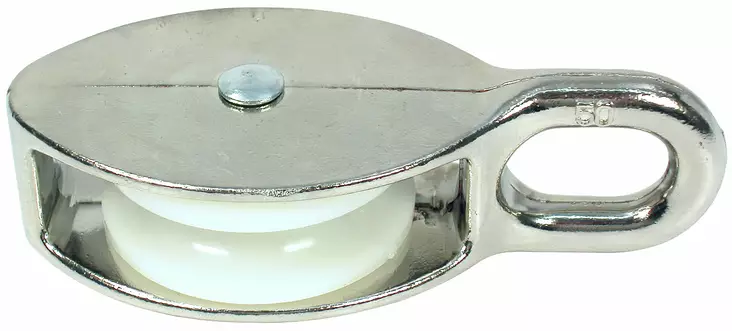 PYLPYRÄ 50MM KROMI/NYLON - Sidontaliinat ja ketjut - TT050 - 1