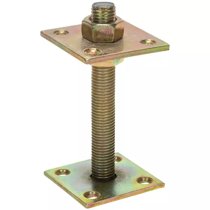 SÄÄTÖJALKA M16 60X60 KORK.120MM - Pilarikengät - JSP16120 - 1