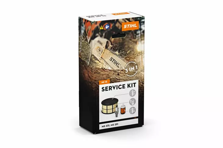 STIHL SERVICEKIT 15, MS 231 JA 251 - Stihl työkalut ja metsätyövarusteet - 11430074100 - 1