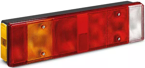 TAKALYHTY 7-KAMMIOINEN VASEN - Peräkärryn valot - 375-382350 - 1