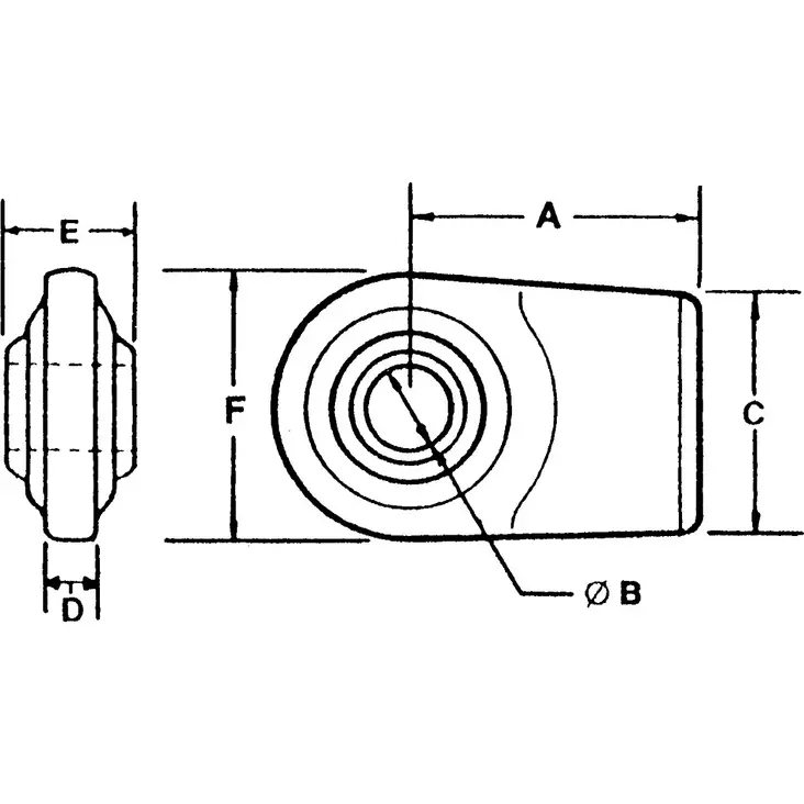VETOVARREN PÄÄ CAT2 HITSATTAVA ERIKOISVAHVA - Traktorit ja työkoneet - T0660 - 1