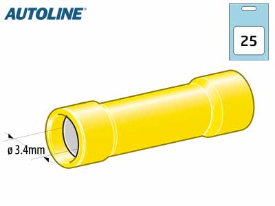 LIITINBLISTER KELT PUTKI (25 KPL) - Liittimet - 1868201 - 1
