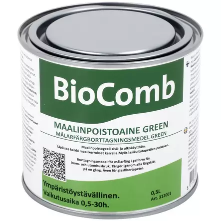 MAALINPOISTOAINE 0,5L GREEN BIOCOMB - Tekniset kemikaalit - SO312001 - 1