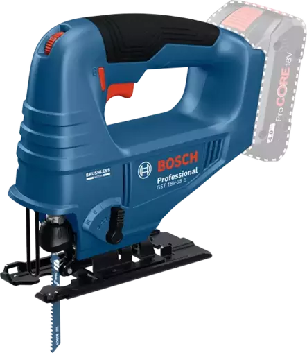 BOSCH KUVIOSAHA GST 18V-95 B SOLO RUNKO - Kuviosahat - 06015B7001 - 2