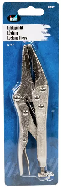 LUKKOPIHTI 165MM PITKÄ NOKKA - Lukkopihdit - XMP811 - 2