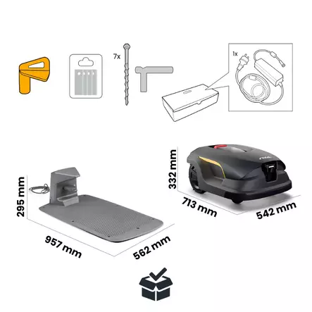 Stiga A 50v Robottiruohonleikkuri - Robottiruohonleikkurit - 2R9113028ST1 - 2