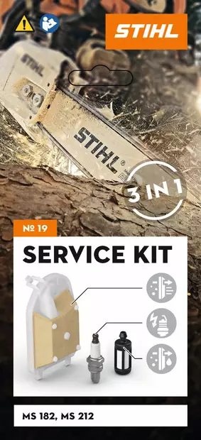 STIHL SERVICEKIT 19 - MS 182/212 - Stihl työkalut ja metsätyövarusteet - 11480074101 - 2