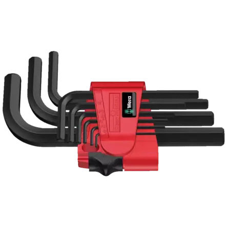WERA 950/9 HEX-PLUS 7 METRINEN KUUSIOKOLOSARJA BLACKLASER - Sarjat - 05021737001 - 1