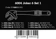 6004 Joker 6 Set 1 itsesäätyvä kiintoavainsarja - Lenkkiavaimet ja sarjat - 05020111001 - 2