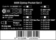 8009 Zyklop Pocket Set 2, 18-osainen - Hylsysarjat - 05004281001 - 24
