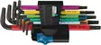 967/9 TX Multicolour HF 1 L-avainsarja pitotoiminnolla, 9 kappaletta - Sarjat - 05024179001 - 1