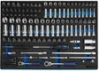 Boxo hylsysarja 1/4" & 3/8" 172 osaa - Moduulit työkaluvaunuihin - 285-TK330-1 - 1