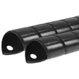 Suojaspiraali 25mm Musta 1M 2Kpl - Letkut ja tarvikkeet - LSP025M1 - 1