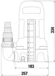 Uppopumppu GARDENA 17000 kirkkaalle vedelle Aquasensor - Uppo- ja vesipumput - 9704858-01 - 3