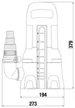 Uppopumppu GARDENA 20000 likaiselle vedelle Aquasensor - Uppo- ja vesipumput - 9704861-01 - 6
