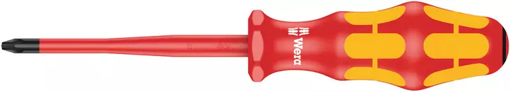 165 iS PZ VDE-eristetty ristipääruuvitaltta, jossa kavennettu terä, PZ 2 x 100 mm - Ruuvimeisselit - 05006461001 - 1