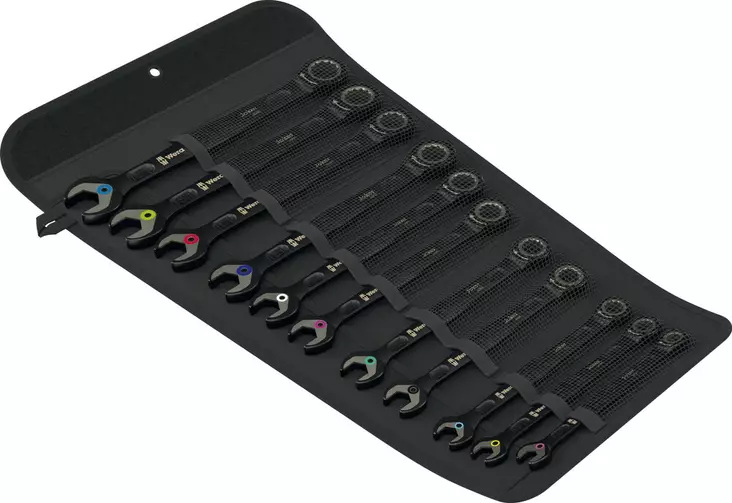 6000 Joker Black Edition 11 Set 1 -räikkälenkkiavainsarja, 11-osainen - Räikkälenkit ja sarjat - 05020017001 - 1