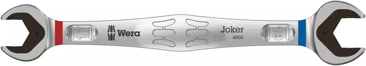 6002 Joker-kaksoiskiintoavain, 17x19x235 mm - Lenkkiavaimet ja sarjat - 05003765001 - 1