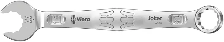 6003 Joker-kiintolenkkiavain, 15 x 174 mm - Lenkkiavaimet ja sarjat - 05020206001 - 1