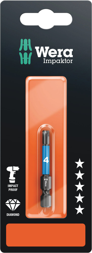 840/4 IMP DC Impaktor Bits-kärjet SB, 4 x 50 mm - Ruuvauskärjet ja pidikkeet - 05073944001 - 1