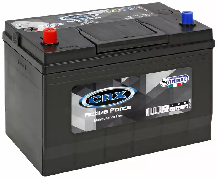 AKKU AF CRX 100AH +- ASIA 306X173X225 - Ajoneuvojen akut - BC72111 - 2