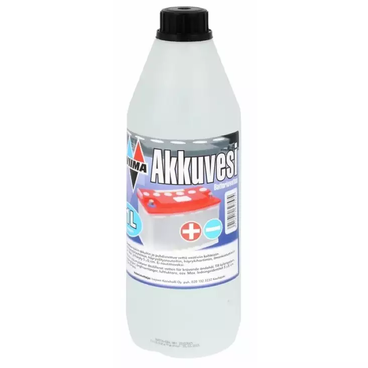 AKKUVESI 1L - Akkutarvikkeet - WKA001 - 1