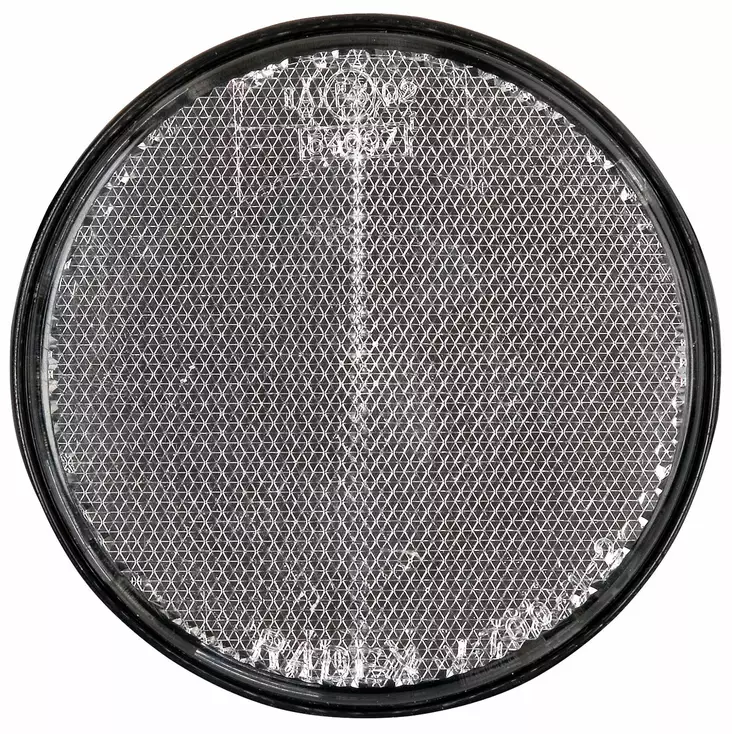 HEIJASTIN PYÖREÄ VALKOINEN 84MM (EI PAKATTU) - Peräkärryn valot - ST100471 - 1