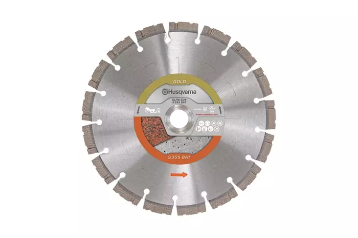 Husqvarna ELITE-CUT S35S BAT 250MM Timanttilaikka - Timanttilaikat - 536588501 - 1