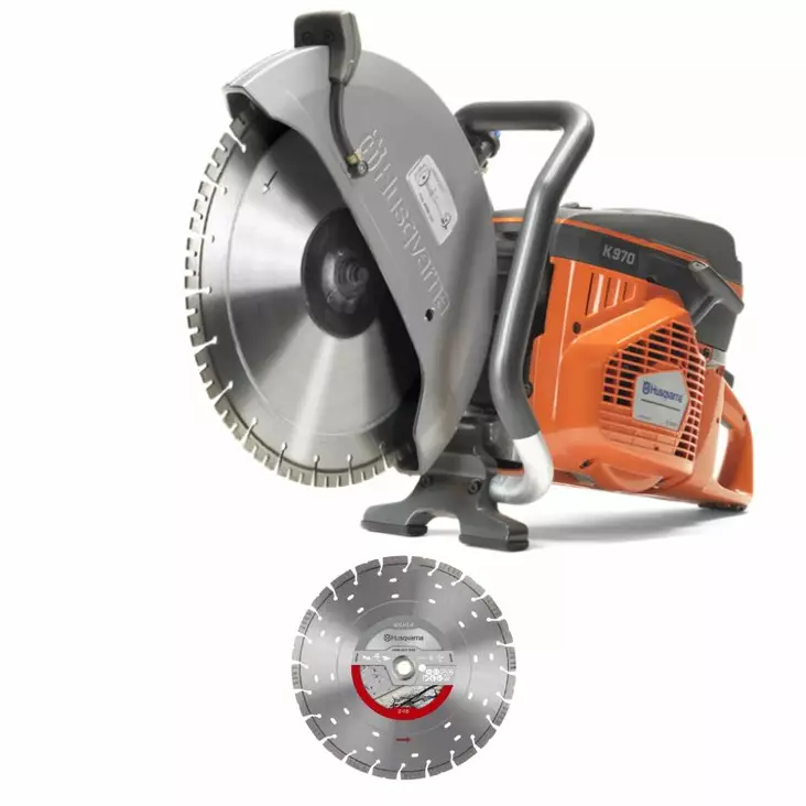 HUSQVARNA K 970 LAIKKALEIKKURI PAKETTI - Laikkaleikkurit - K970SET1 - 1