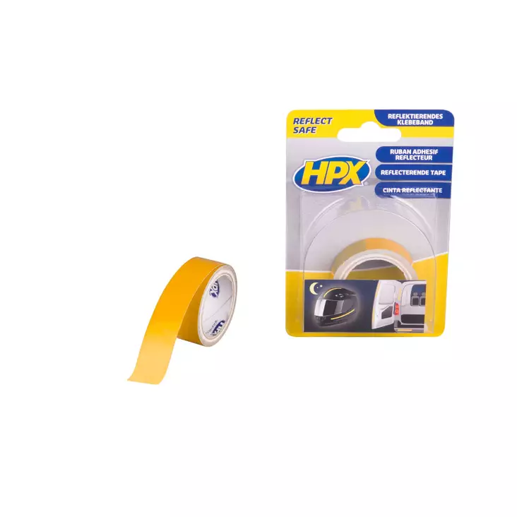 KELTAINEN HEIJASTINTEIPPI 19MMX1,5M - Teipit - HPX-ZC11 - 1