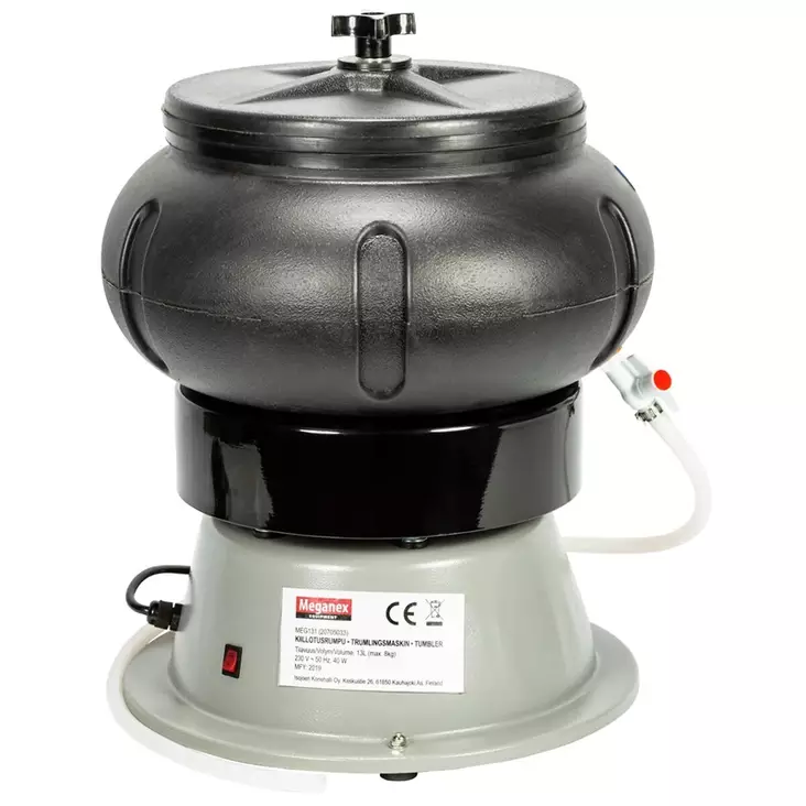 KIILLOTUSRUMPU VÄRISEVÄ 8KG 230V 40W - Hiomakoneet - MEG131 - 1