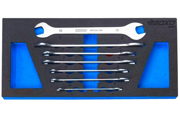 KIINTOAVAINSARJA ERIKOISOHUT 6-19MM 7-OS - Moduulit työkaluvaunuihin - 284-BX391 - 1