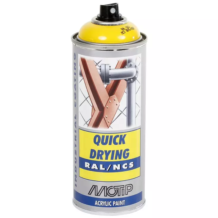 MAALI KELTAINEN RAL1023 AKR. SPRAY 400ML - Tekniset kemikaalit - TIP07071 - 1