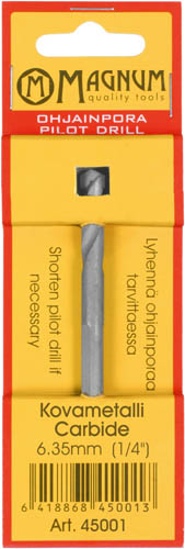 OHJAINPORA KOVAMET. 1/4' - Reikäsahat - 45001 - 1