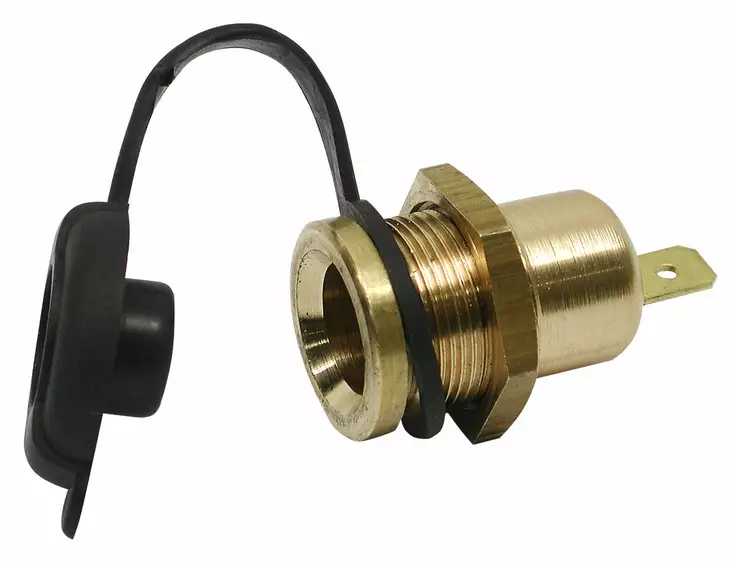 PISTORASIA 1-NAPAINEN DIN 1 JOHTIMELLE - Liittimet - ST019101 - 1