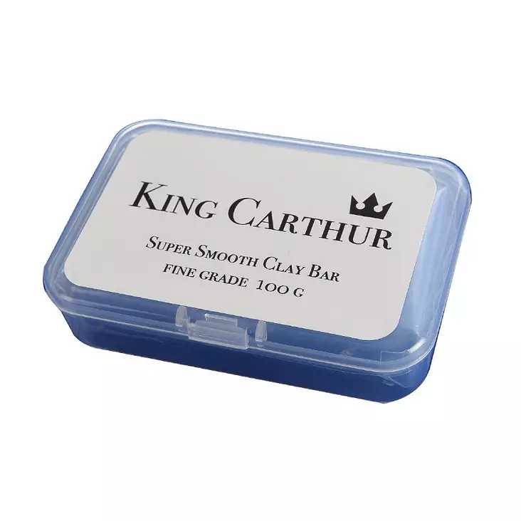 PUHDISTUSSAVI KING CARTHUR SUPER SMOOTH CLAY, 100 G, PELKKÄ SAVI - Autonhoitotuotteet - HS3361 - 1