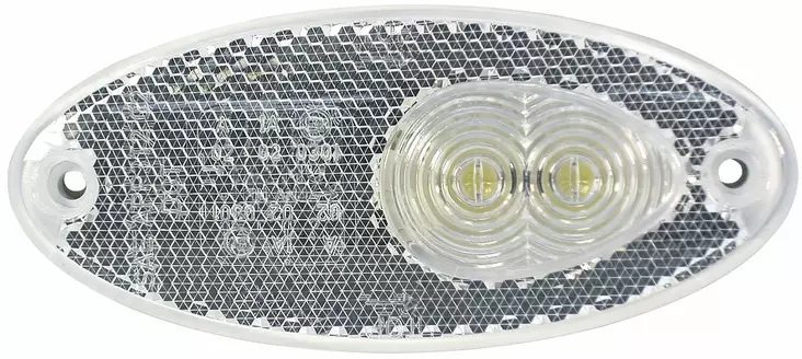 ÄÄRIVALO LED VALKOINEN 12V 5,0M OVAALI - Peräkärryn valot - ST964295181 - 1