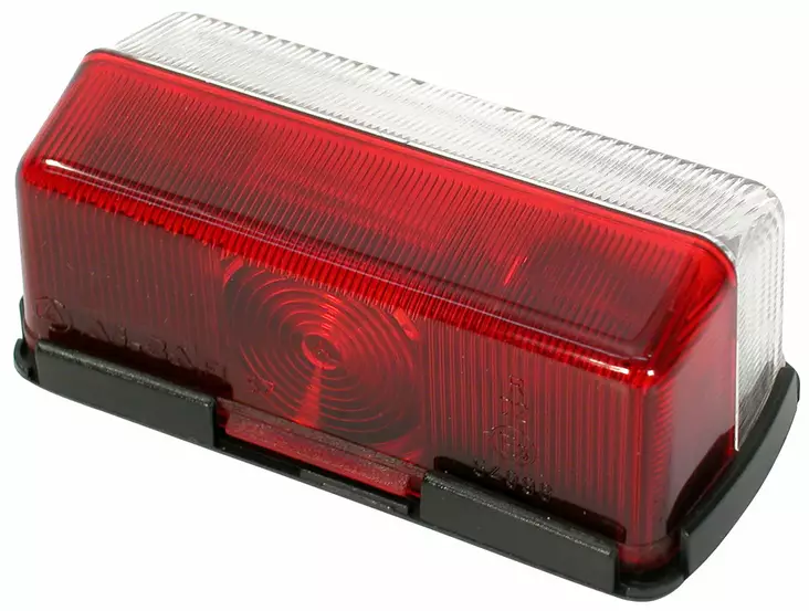 ÄÄRIVALO PUNAINEN/VALKOINEN MATALA - Peräkärryn valot - ST0351 - 1