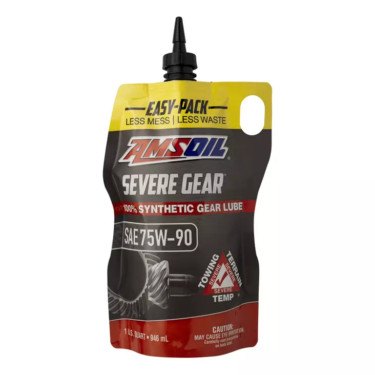 Amsoil SEVERE GEAR 75W-90 Synthetic Gear Lube 946ml - Öljyt - 55-667-001 - 1