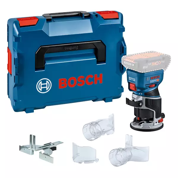 Bosch GKF 18V-8 SOLO Akkureunajyrsin runko L-BOXX laatikossa - Akkuerikoistyökalut - 06016C2001 - 1