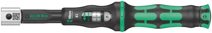 Click-Torque X 1 momenttiavain vaihtopäille, 2,5-25 Nm - Momenttityökalut - 05075651001 - 1