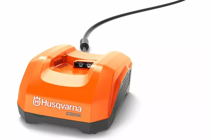 Husqvarna 40-C500X 500W akkulaturi - Puutarhalaitteiden akut ja laturit - 9707171-01 - 1