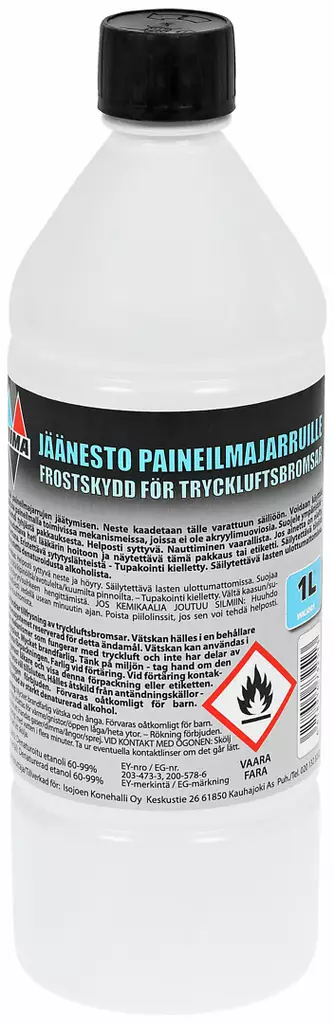 JÄÄNESTO PAINEILMAJARRUILLE 1L VIIMA - Autonhoitotuotteet - WKJ001 - 1