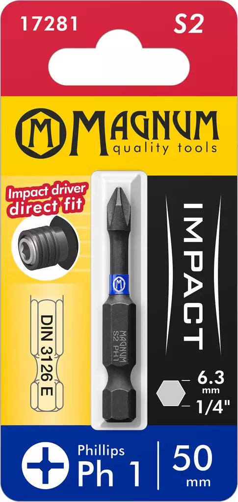 Kärki Impact Ph1 50mm - Ruuvauskärjet ja pidikkeet - 17281 - 1