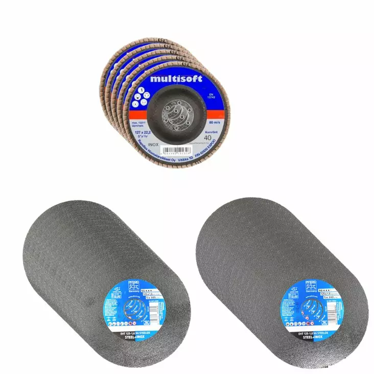 Katkaisulaikka+lamellilaikkapaketti 125 - Katkaisulaikat - LAIKKASET1 - 1