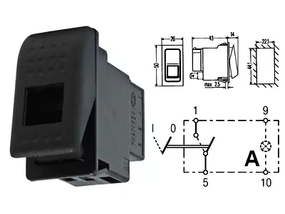 KEINUKATKAISIN 2-NAP 0-1 a - Katkaisijat - 1000-070001 - 1