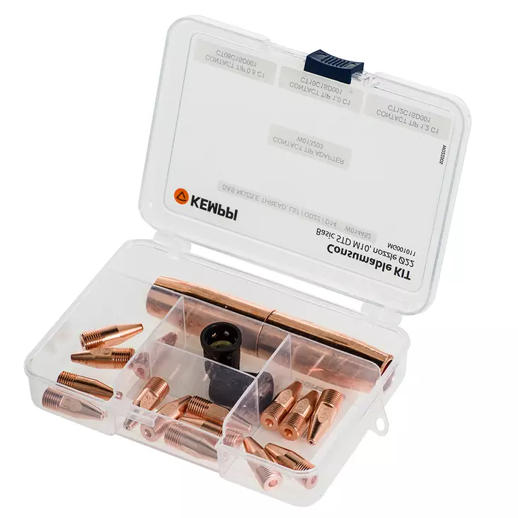 Kemppi Kulutusosasarja STD M10, Ø22 - Polttimien suuttimet ja tarvikkeet - MG001011 - 1