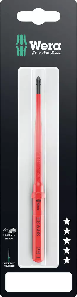 KRAFTFORM KOMPAKT VDE 62 IS TAKE IT EASY SB - Ruuvauskärjet ja pidikkeet - 05006559001 - 1